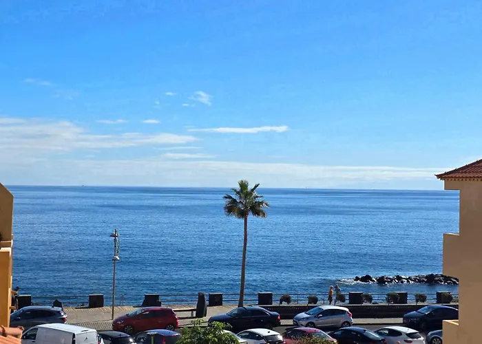 Lägenhet Paradise Caletillas Beachfront Duplex With Pool & Parking