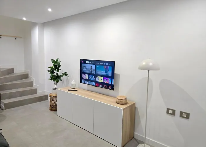 Apartment Paradise Caletillas Beachfront Duplex With Pool & Parking